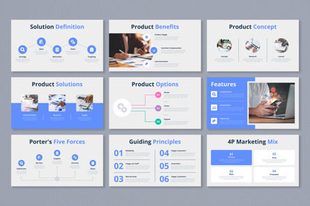 Business Plan Google Slide Presentation, Deslizar 9, 13788, Negócios — PoweredTemplate.com