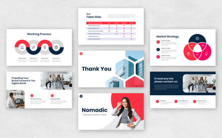 Nomadic - Digital Agency PowerPoint Template, Diapositive 5, 13791, Business — PoweredTemplate.com