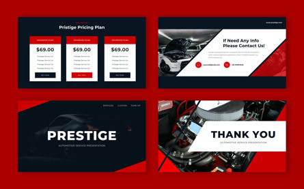 Prestige - Automotive Service Google Slide, Deslizar 5, 13798, Negócios — PoweredTemplate.com
