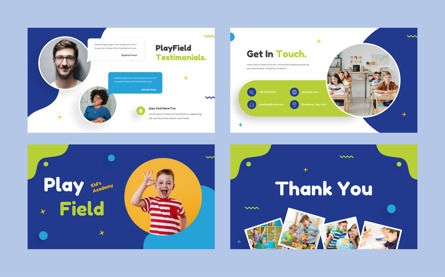 PlayField - Kid's Academy PreSchool Google Slide, Diapositiva 5, 13802, Education & Training — PoweredTemplate.com