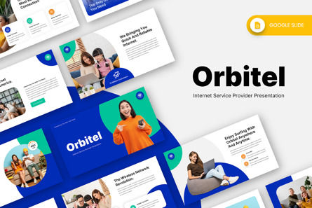 Orbitel - Internet Service Provider Google Slide Template, Theme Google Slides, 13804, Business — PoweredTemplate.com