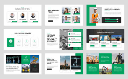 Petron - Oil And Gas Industry PowerPoint Template, Dia 3, 13809, Bedrijf — PoweredTemplate.com