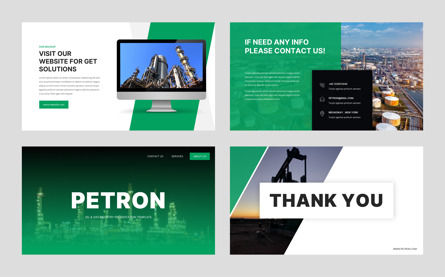 Petron - Oil And Gas Industry PowerPoint Template, Dia 5, 13809, Bedrijf — PoweredTemplate.com