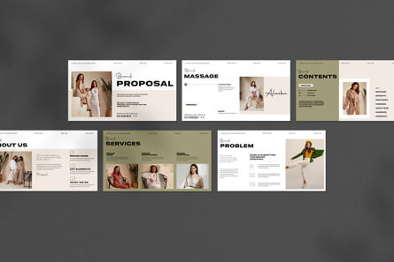 Brand Proposal Presentation Template, Slide 3, 13816, Bisnis — PoweredTemplate.com