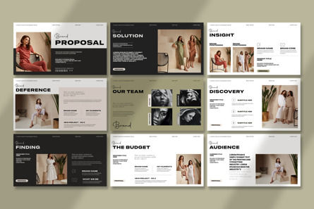 Brand Proposal Presentation Template, Slide 5, 13816, Business — PoweredTemplate.com