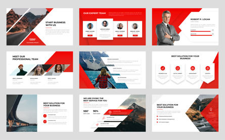 Rockeey - Company Profile Business PowerPoint, Diapositiva 3, 13817, Negocios — PoweredTemplate.com