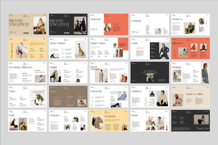 Brand Strategy PowerPoint Template, Diapositive 9, 13821, Business — PoweredTemplate.com