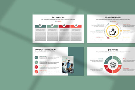 Business Strategy Template, Diapositive 2, 13822, Business — PoweredTemplate.com