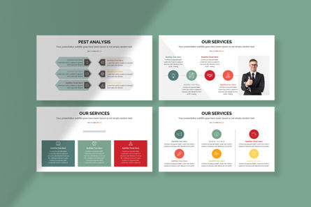 Business Strategy Template, Diapositive 3, 13822, Business — PoweredTemplate.com