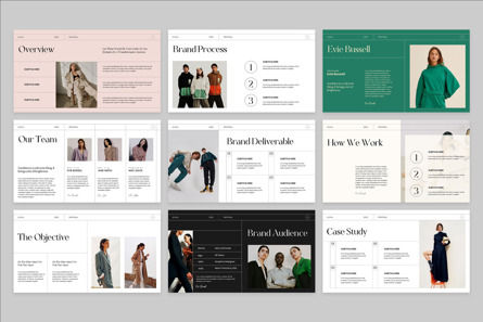 Brand Proposal Presentation Template, Diapositiva 7, 13833, Negocios — PoweredTemplate.com