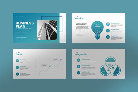 Business Plan PowerPoint Presentation Template, Slide 4, 13834, Bisnis — PoweredTemplate.com