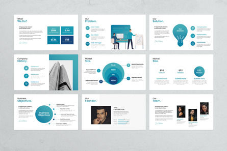 Business Plan PowerPoint Presentation Template, Deslizar 6, 13834, Negócios — PoweredTemplate.com