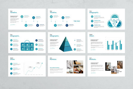 Business Plan Google Slides Presentation Template, Slide 7, 13841, Concetti del Lavoro — PoweredTemplate.com