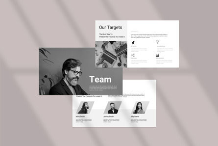 Minimal Business Template, Diapositive 3, 13845, Business — PoweredTemplate.com