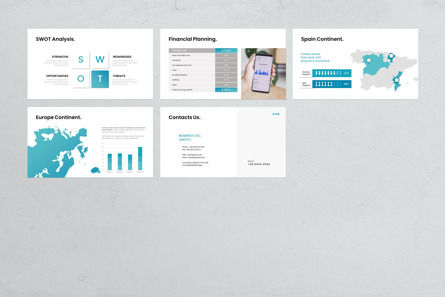 Business Plan Keynote Presentation Template, Diapositiva 7, 13849, Conceptos de negocio — PoweredTemplate.com