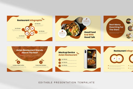 Asian Restaurant - PowerPoint Template, Folie 2, 13875, Business — PoweredTemplate.com