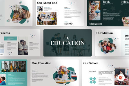 Education PowerPoint Presentation, 13882, Education & Training — PoweredTemplate.com