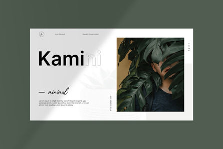 Kamini Minimal Powerpoint Presentation, Diapositive 4, 13890, Business — PoweredTemplate.com