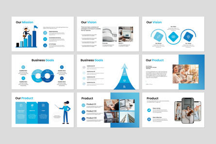 Business Plan PowerPoint Template, Slide 3, 13897, Bisnis — PoweredTemplate.com