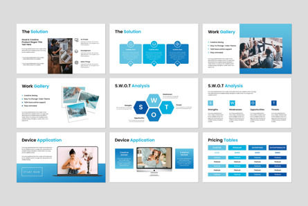 Business Plan PowerPoint Template, Slide 6, 13897, Bisnis — PoweredTemplate.com
