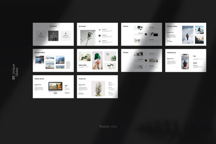 Kamini Minimal Googleslide Presentation, Slide 11, 13906, Business — PoweredTemplate.com