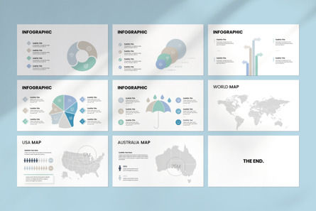 Akota Google Slides Template, Diapositive 10, 13908, Business — PoweredTemplate.com