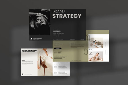 Brand Strategy Google Slide Template, スライド 2, 13917, ビジネス — PoweredTemplate.com