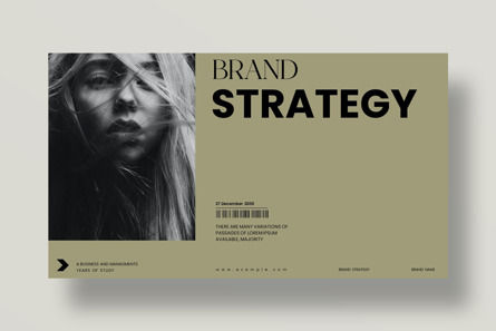 Brand Strategy Google Slide Template, Diapositiva 7, 13917, Negocios — PoweredTemplate.com