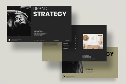 Brand Strategy Google Slide Template, Diapositive 9, 13917, Business — PoweredTemplate.com