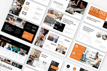 Yearly Report Annual Statistic Presentation Keynote Template, Diapositiva 5, 13920, Negocios — PoweredTemplate.com