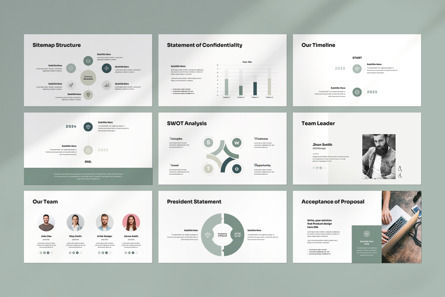 Project Proposal PowerPoint Template, Slide 4, 13936, Business — PoweredTemplate.com