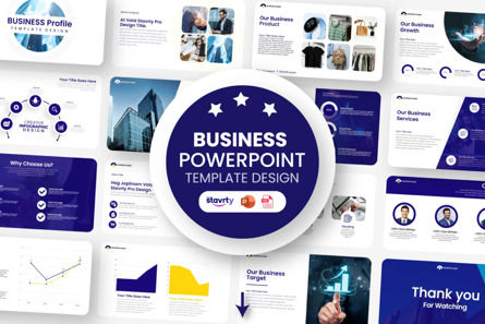 Premium Business Templates PowerPoint Presentation V2, Modele PowerPoint, 13939, Business — PoweredTemplate.com