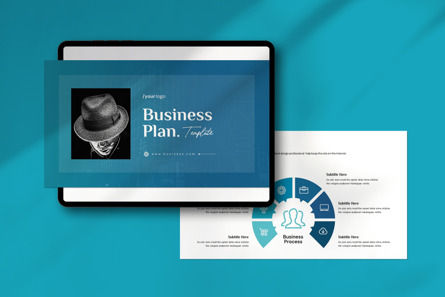 Business Plan PowerPoint Template, Slide 2, 13951, Bisnis — PoweredTemplate.com
