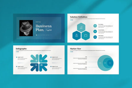 Business Plan PowerPoint Template, 幻灯片 4, 13951, 商业 — PoweredTemplate.com