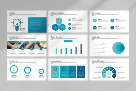 Business Plan PowerPoint Template, Slide 6, 13951, Business — PoweredTemplate.com