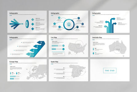 Business Plan PowerPoint Template, Slide 8, 13951, Business — PoweredTemplate.com