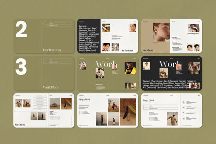 Social Media Kit Presentation Template, Diapositive 3, 13955, Business — PoweredTemplate.com