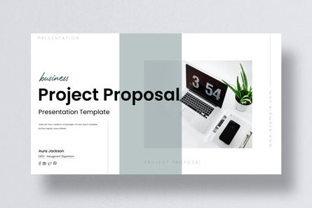 Business Project Proposal Google Slide Template, Slide 6, 13961, Business — PoweredTemplate.com