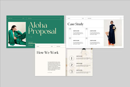 Aloha Brand Proposal Keynote, Deslizar 4, 13968, Negócios — PoweredTemplate.com