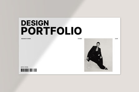 Design Portfolio PowerPoint Template, Slide 4, 13973, Business — PoweredTemplate.com