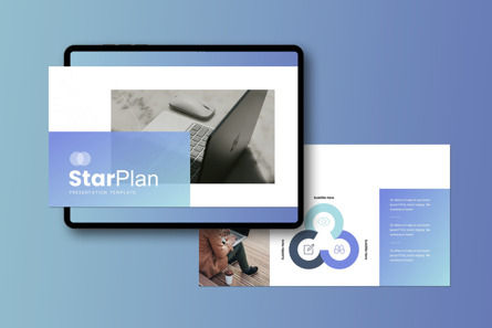 Star Plan Google Slides Presentation Template, スライド 2, 13977, ビジネス — PoweredTemplate.com