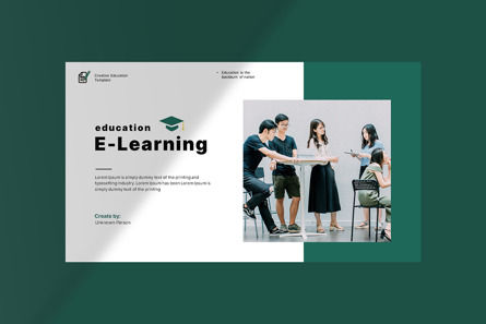 Education Powerpoint Presentation Template, Diapositive 3, 13985, Business — PoweredTemplate.com