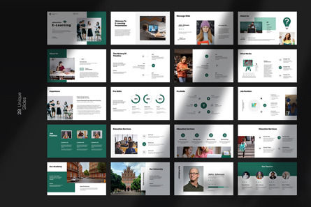 Education Powerpoint Presentation Template, Diapositive 9, 13985, Business — PoweredTemplate.com