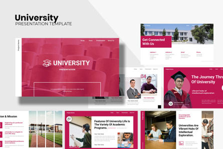 University College Academic Program Presentation Google Slides Template, 幻灯片 2, 13987, 商业概念 — PoweredTemplate.com