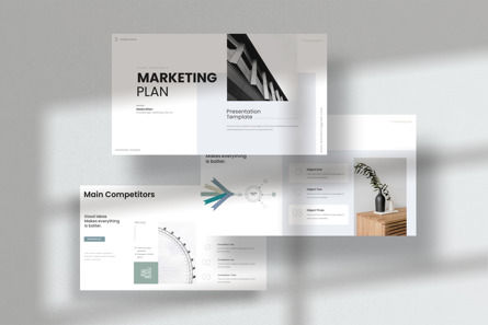 Marketing Plan Presentation Template, Slide 4, 13997, Business — PoweredTemplate.com