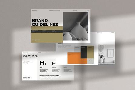 Brand Guidelines Presentation Template, Slide 2, 13999, Bisnis — PoweredTemplate.com