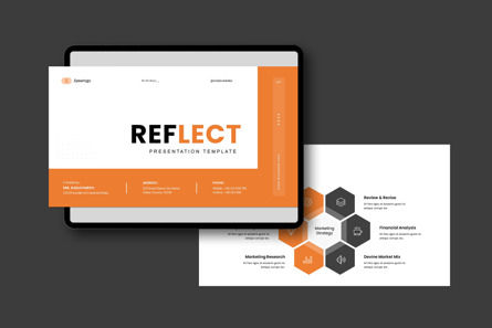 Reflect PowerPoint Presentation Template, Deslizar 2, 14002, Negócios — PoweredTemplate.com