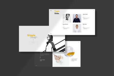 Simple Design PowerPoint Template, Slide 3, 14009, Business — PoweredTemplate.com