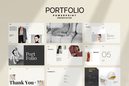 Brand Portfolio Powerpoint Template, Slide 9, 14010, Business — PoweredTemplate.com