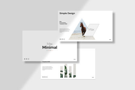Max Minimal PowerPint Template, Diapositiva 3, 14011, Negocios — PoweredTemplate.com